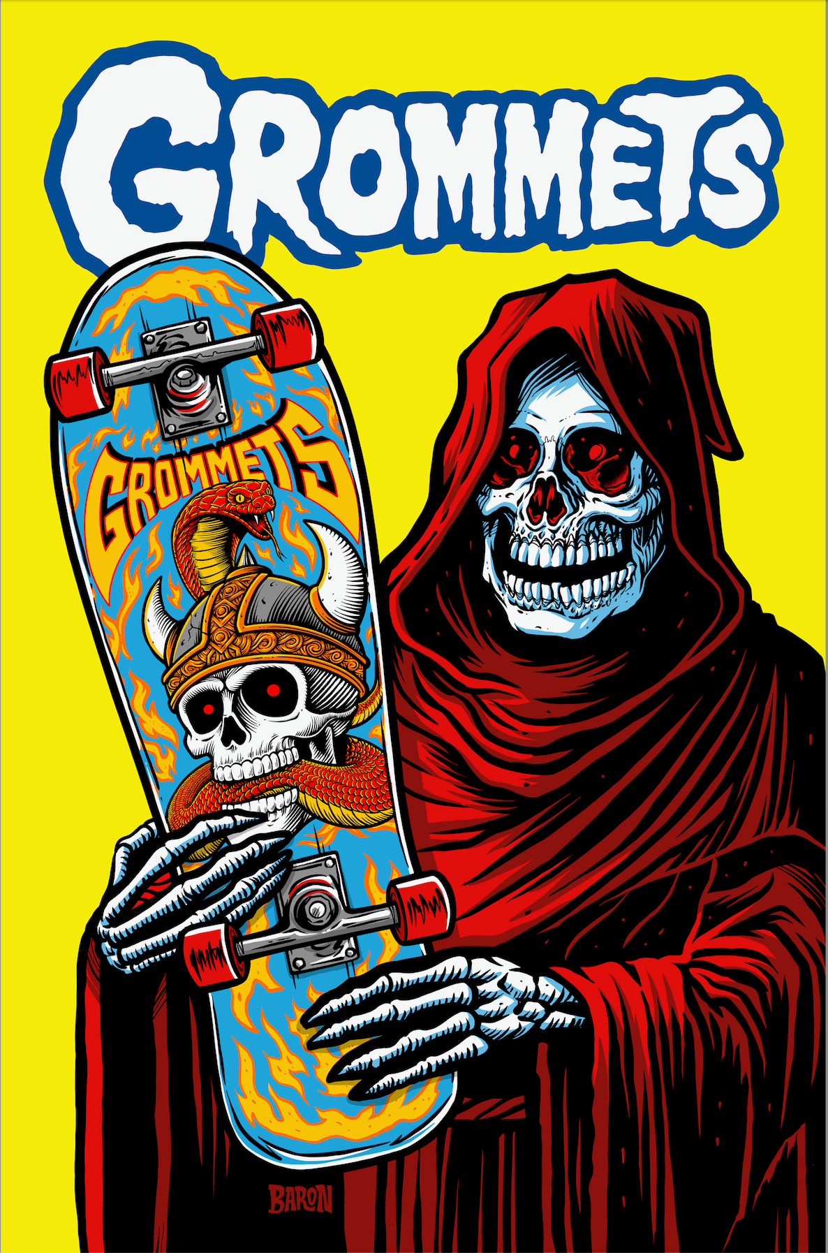 Grommets #7 Rcade Comics Exclusive by Tim Baron