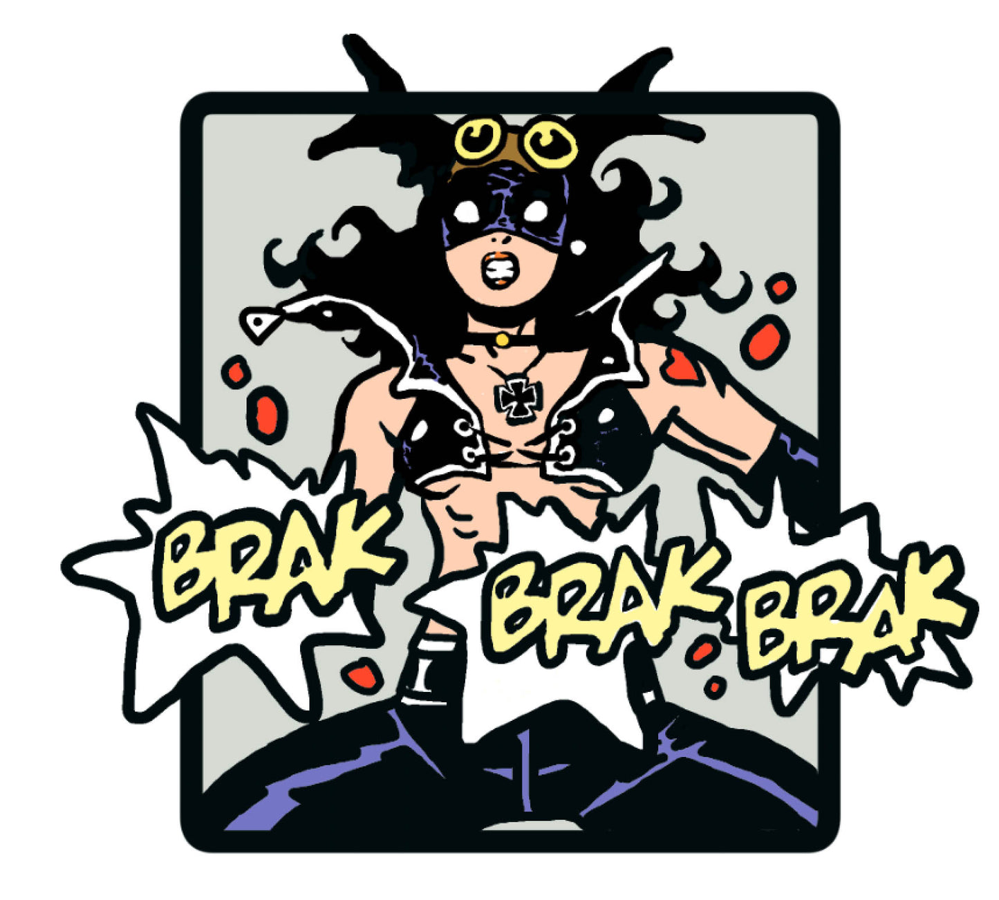 FEARLESS DAWN BRAK BRAK BRAK SOFT ENAMEL PIN