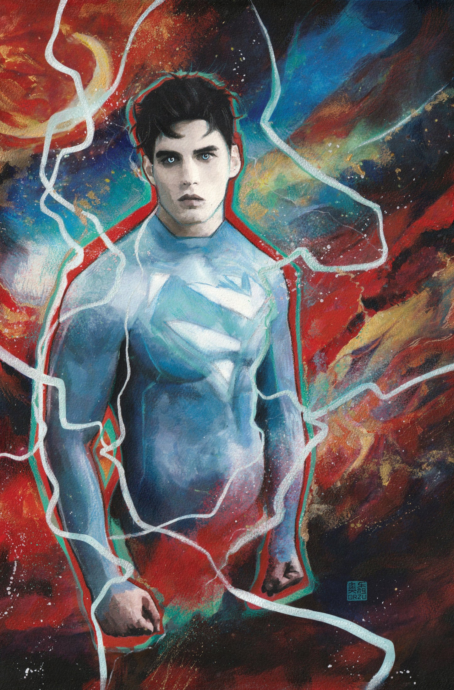 ADVENTURES OF SUPERMAN JON KENT #1 (OF 6) CVR B ZU ORZU CARD STOCK VAR