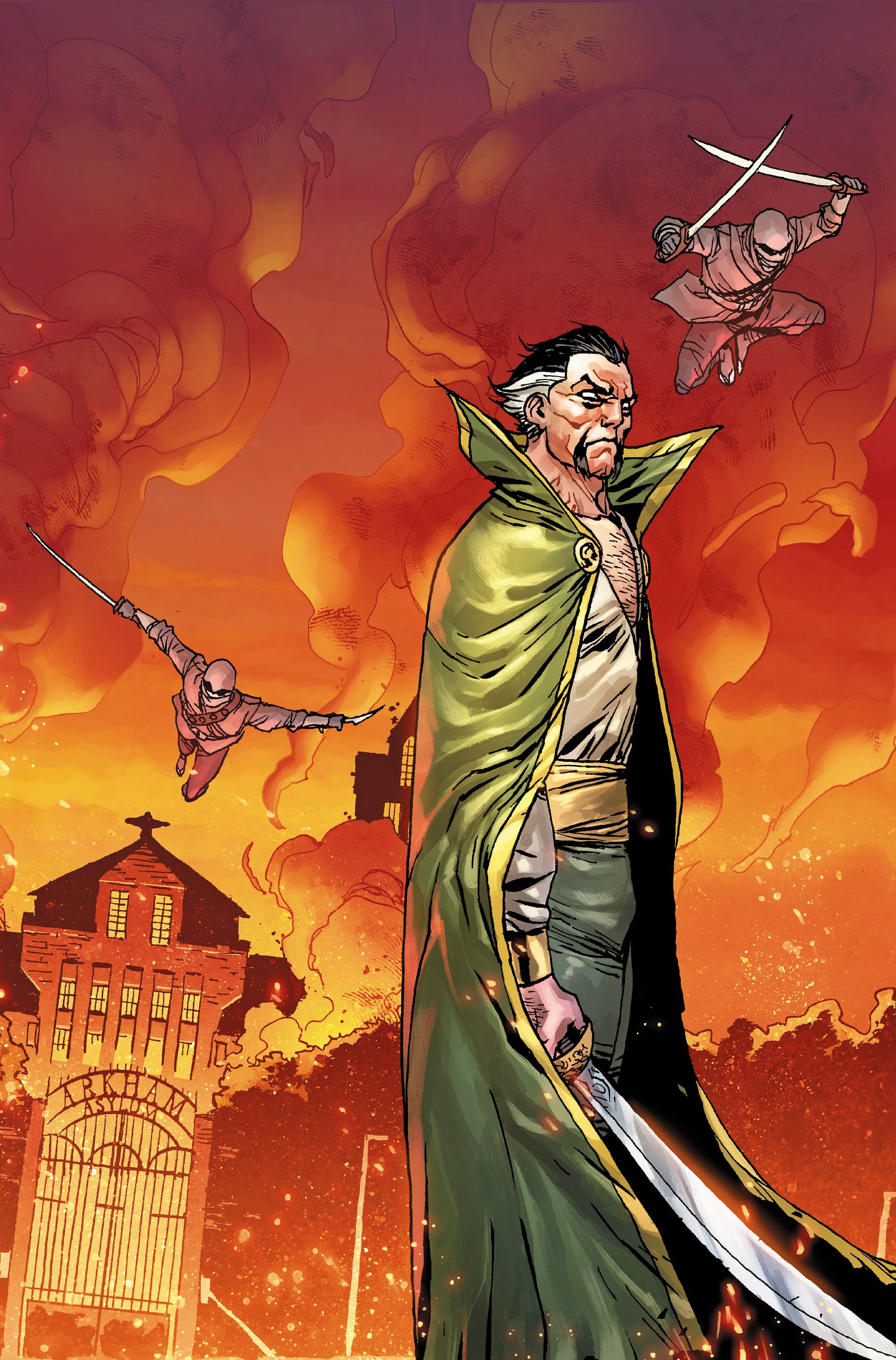 BATMAN ONE BAD DAY RAS AL GHUL #1 (ONE SHOT) CVR F GIUSEPPE CAMUNCOLI & ARIF PRIANTO PREMIUM VAR