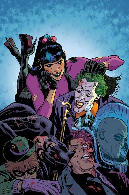 PUNCHLINE THE GOTHAM GAME #4 (OF 6) CVR E INC 1:50 CLAIRE ROE FOIL VAR