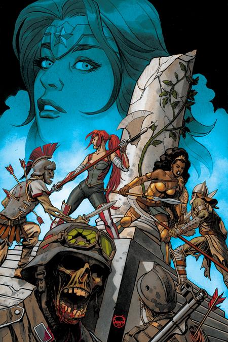 LAZARUS PLANET WE ONCE WERE GODS #1 (ONE SHOT) CVR B DAVE JOHNSON CARD STOCK VAR