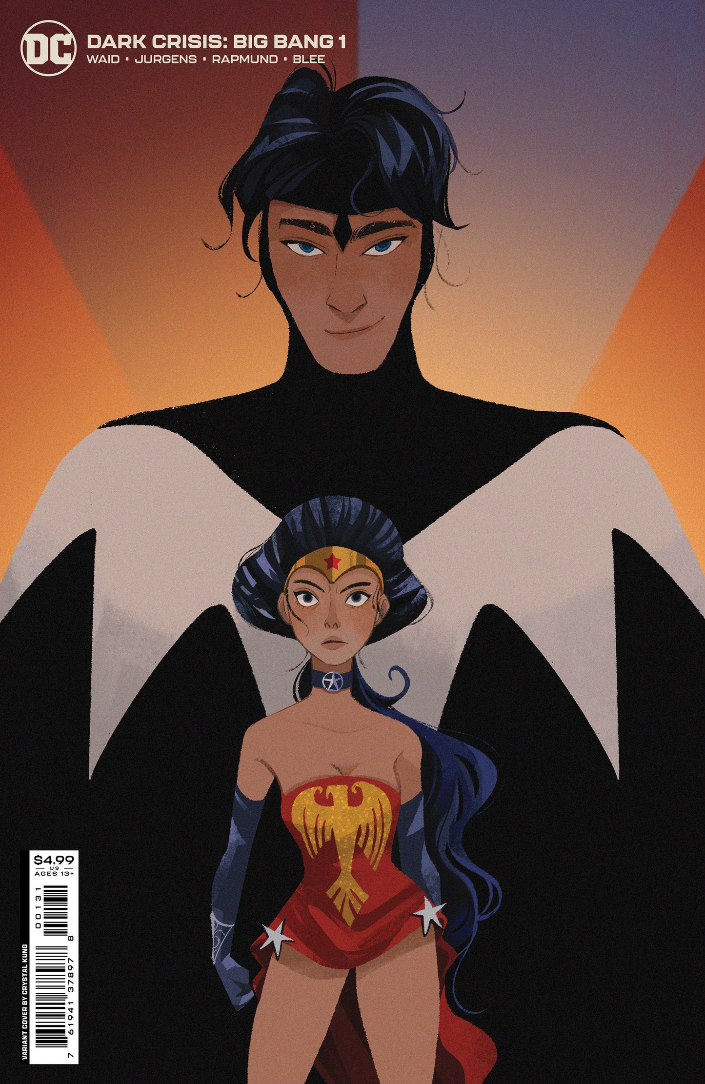 DARK CRISIS BIG BANG #1 (ONE SHOT) CVR E CRYSTAL KUNG CARD STOCK VAR