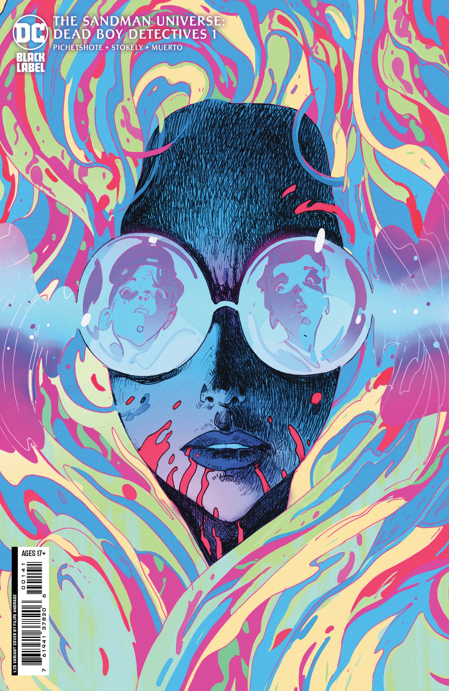 SANDMAN UNIVERSE DEAD BOY DETECTIVES #1 (OF 6) CVR D INC 1:25 FILIPE ANDRADE CARD STOCK VAR (MR)