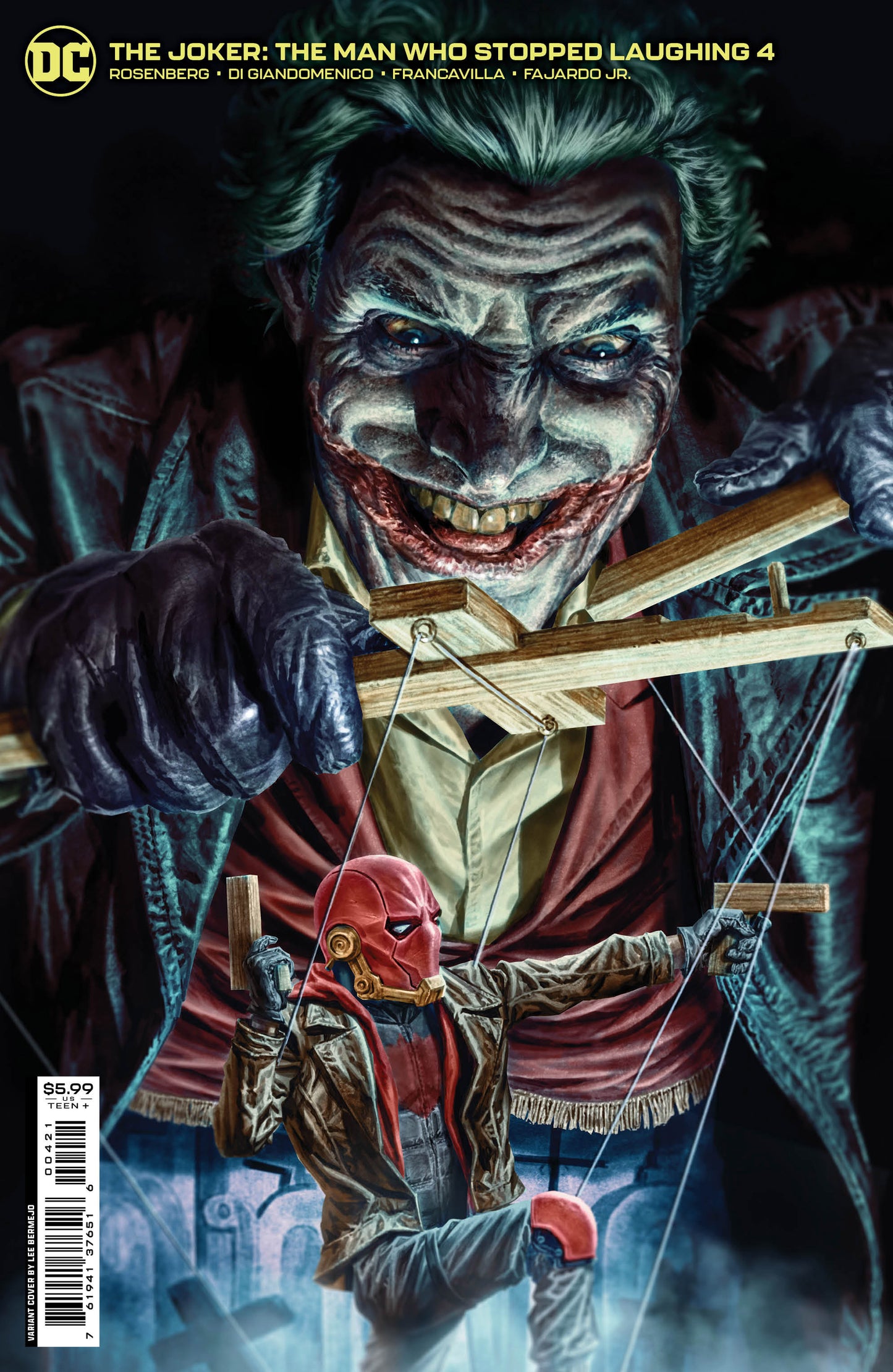 JOKER THE MAN WHO STOPPED LAUGHING #4 CVR B LEE BERMEJO VAR