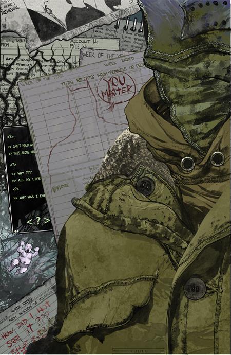 RIDDLER YEAR ONE #3 (OF 6) CVR B STEVAN SUBIC VAR (MR)