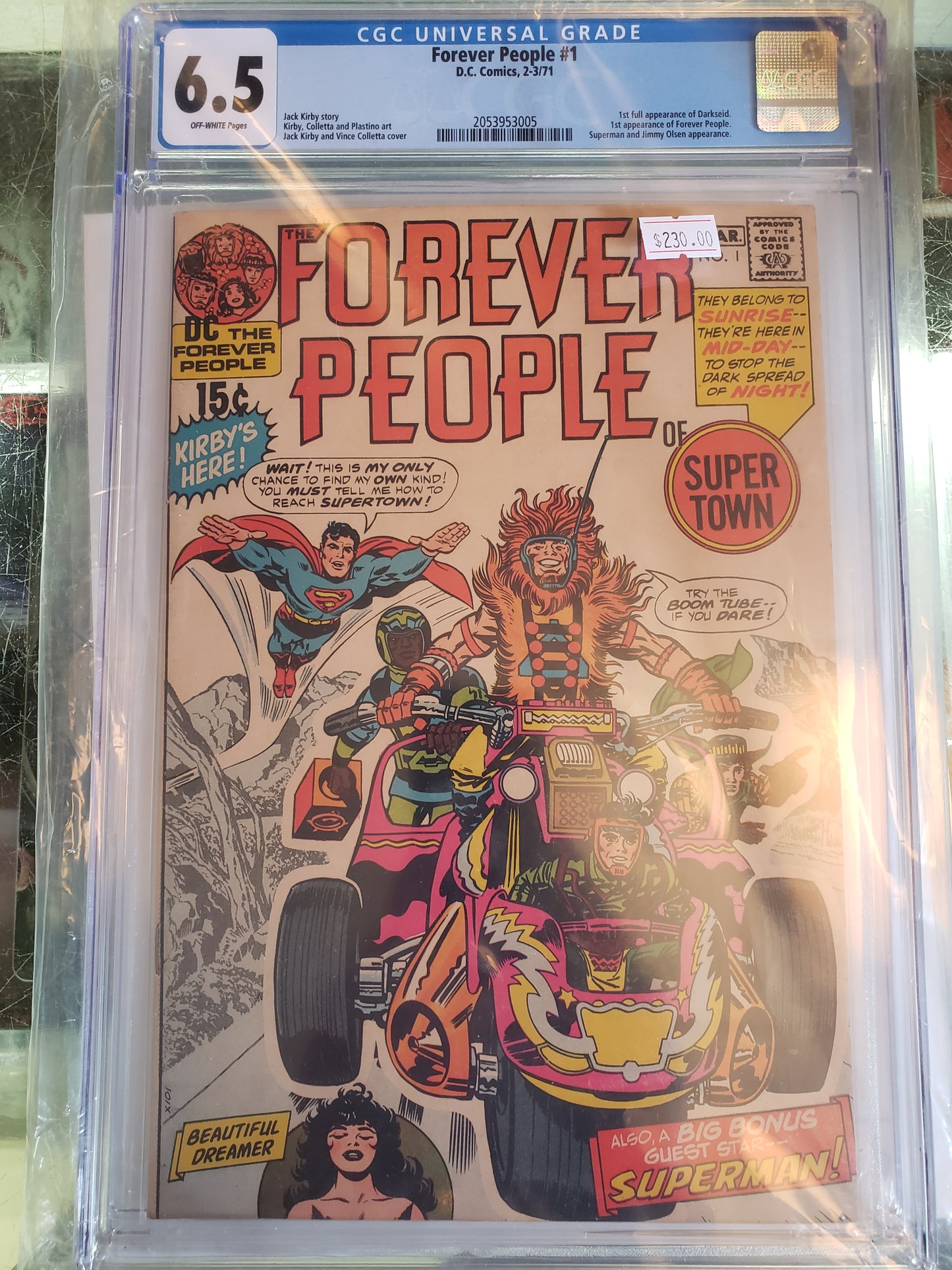 CGC 6.5 Forever People #1 (First Darkseid)