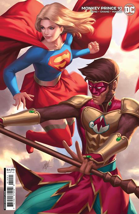 MONKEY PRINCE #10 (OF 12) CVR B EJIKURE CARD STOCK VAR (BATMAN VS ROBIN)