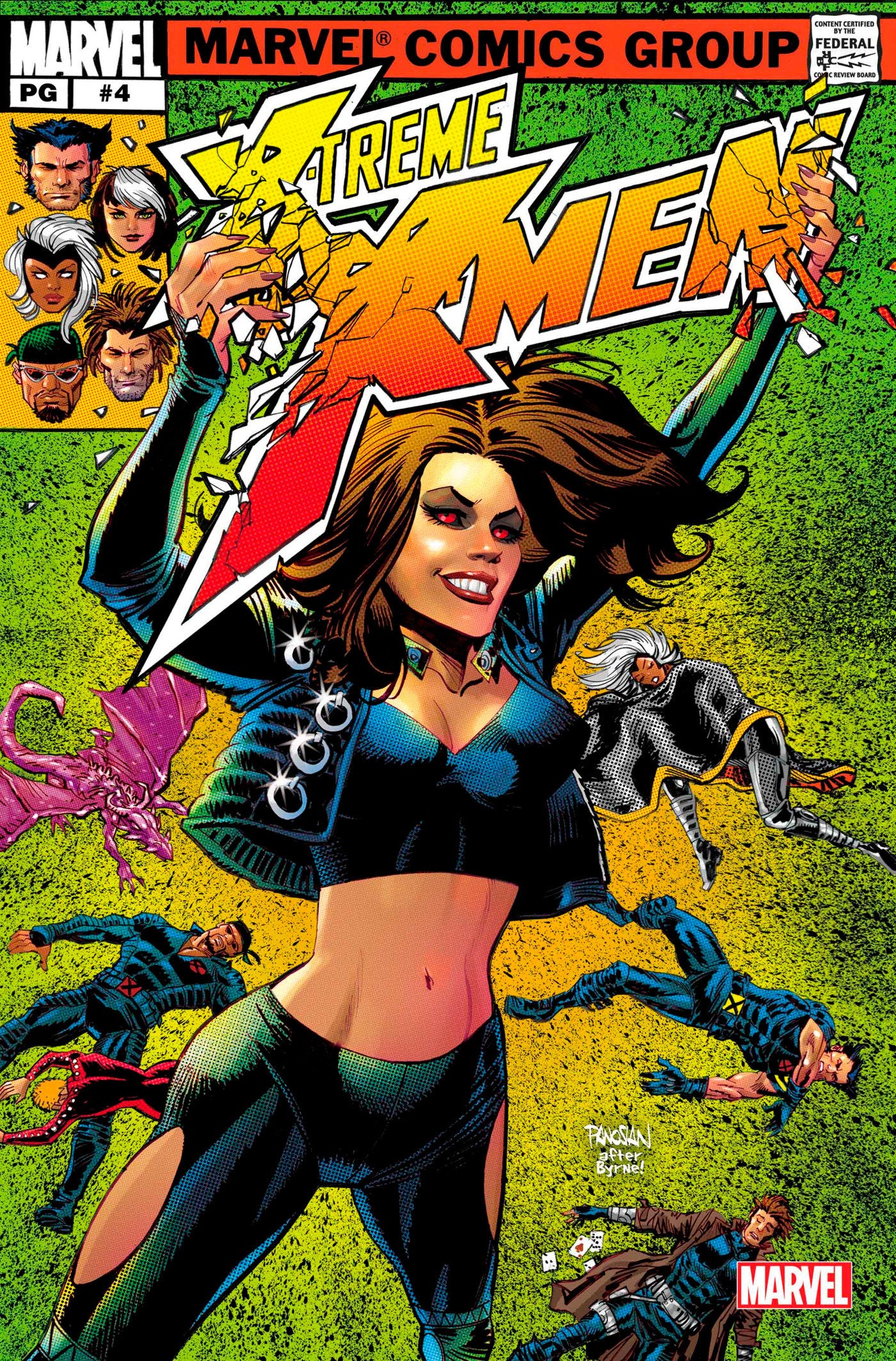 X-TREME X-MEN 4 PANOSIAN HOMAGE VARIANT