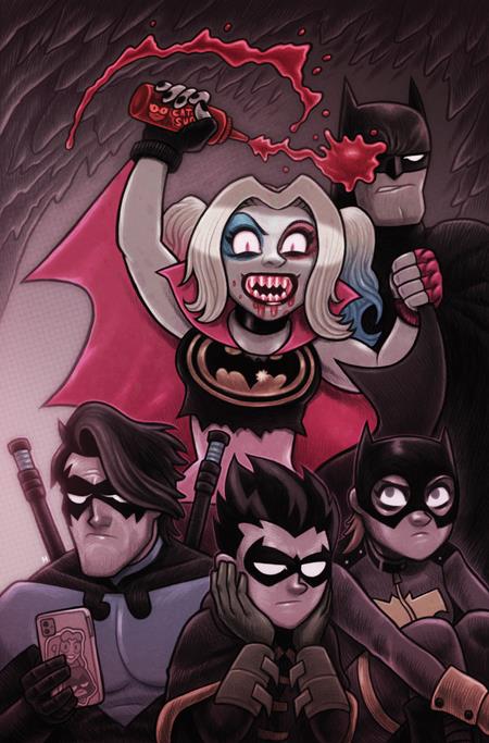 HARLEY QUINN THE ANIMATED SERIES LEGION OF BATS #5 (OF 6) CVR B DAN HIPP CARD STOCK VAR (MR)