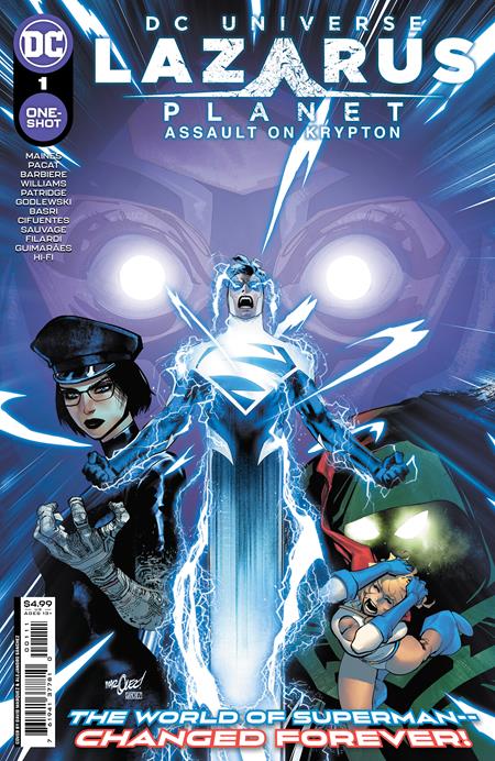 LAZARUS PLANET ASSAULT ON KRYPTON #1 (ONE SHOT) CVR A DAVID MARQUEZ & ALEJANDRO SANCHEZ