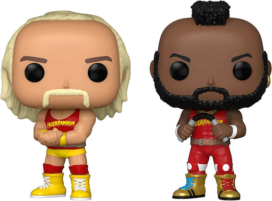 Funko Pop! WWE: Hulk Hogan and Mr. T 2-pack Amazon Exclusive