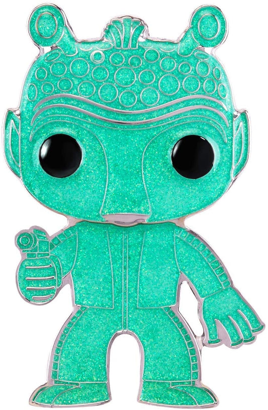 Funko Pop! Pin: Star Wars - Greedo (Green Glitter) Chase Variant Enamel Pin