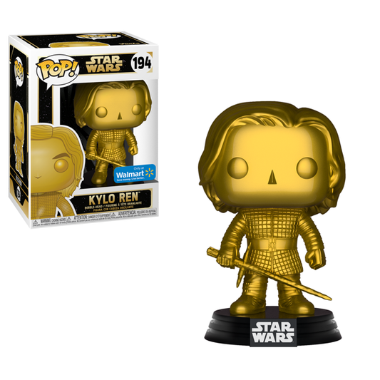 Funko POP! Star Wars: Kylo Ren (Gold Metallic)