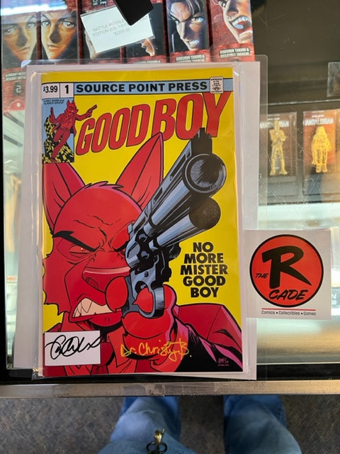 Good Boy 1 Tony Fleecs Daredevil Homage Cover signed