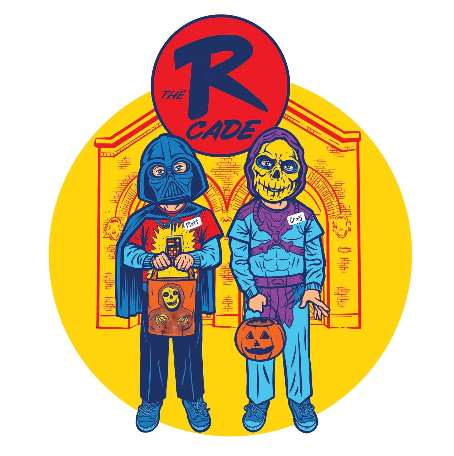 Rcade Comics Halloween Exclusive Tim Baron designed T-Shirt