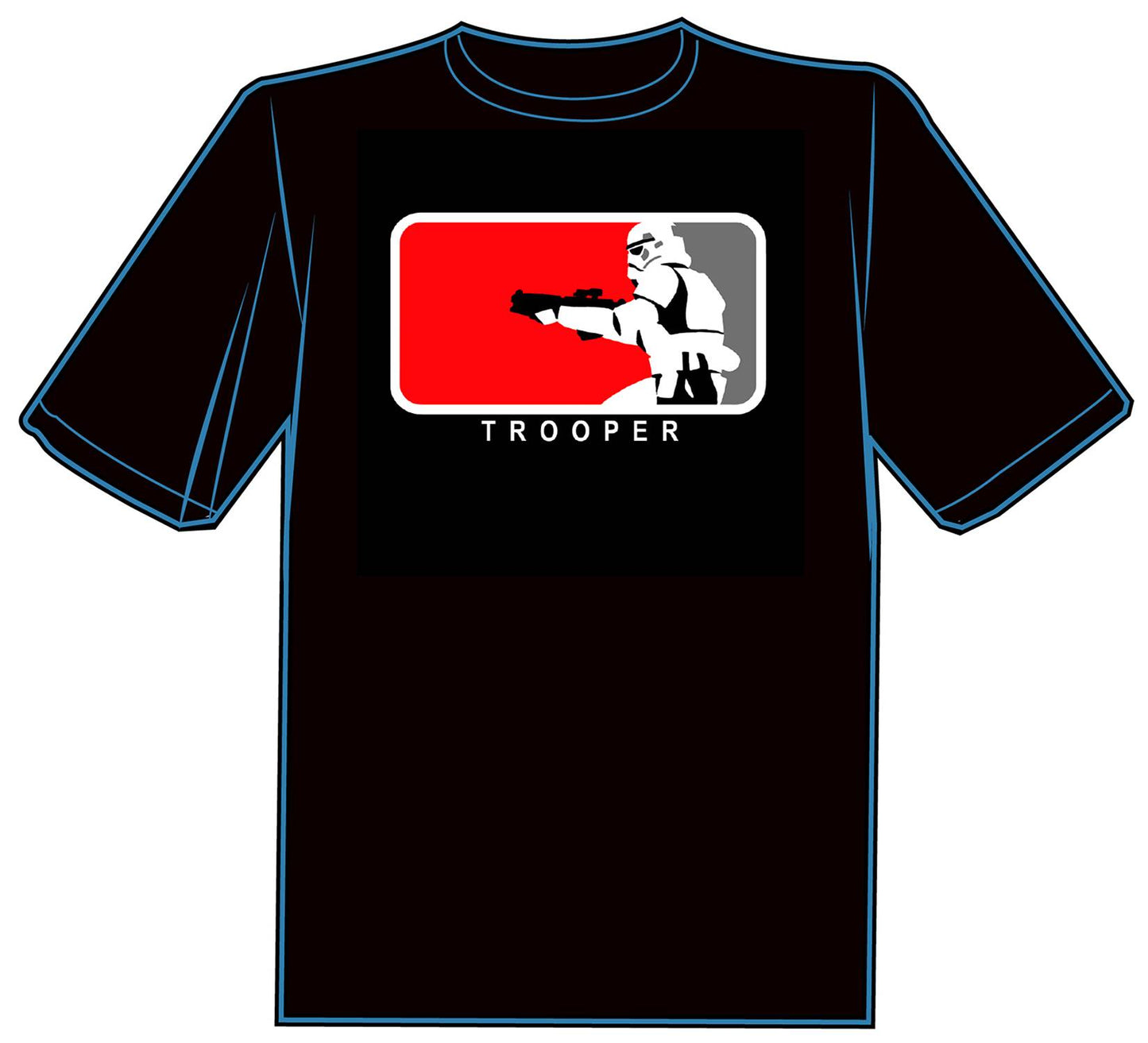 TROOPER T-SHIRT LG (O/A)