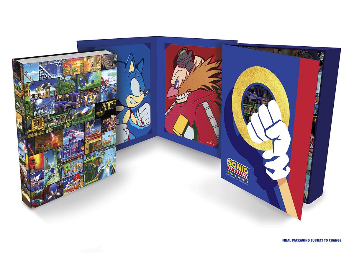 SONIC THE HEDGEHOG ENCYCLOSPEEDIA DLX ED HC (JUL210384) (C: