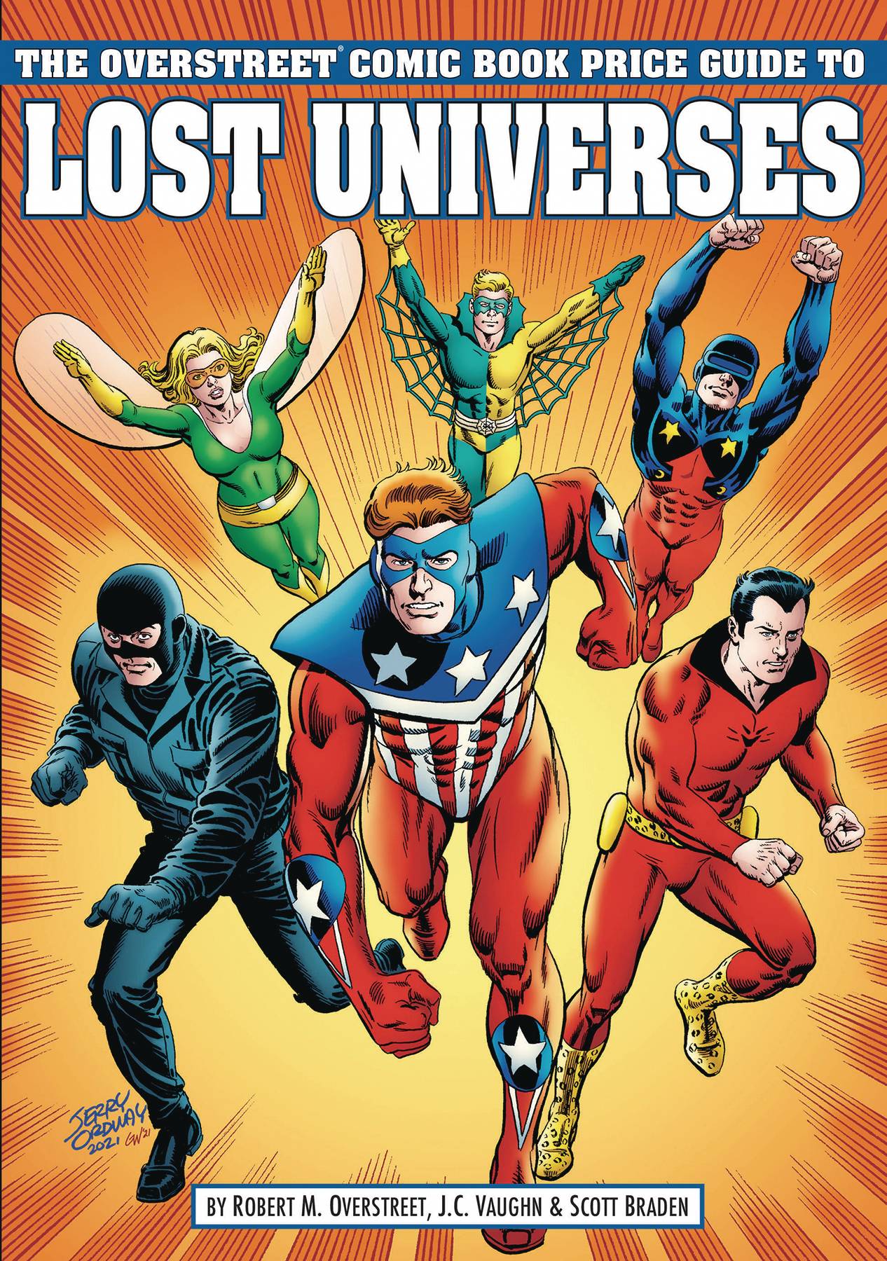 OVERSTREET GUIDE TO LOST UNIVERSES SC CVR B CRUSADERS (SEP21