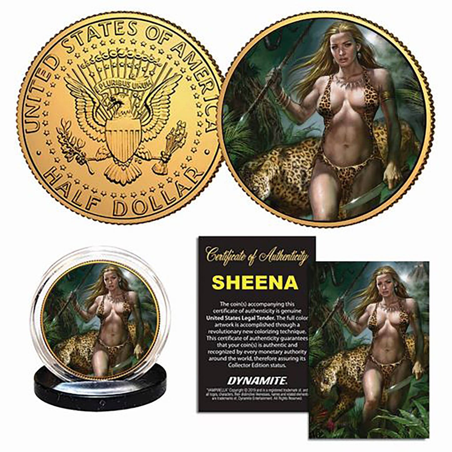 SHEENA LUCIO PARRILLO GOLD COIN (O/A)