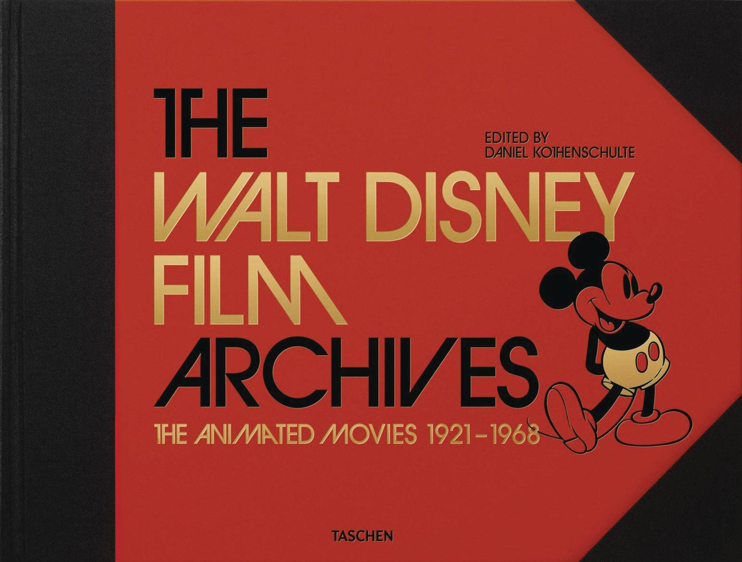 WALT DISNEY FILM ARCHIVES ANIMATED MOVIES 1921-1968 HC (O/A)