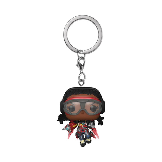 POCKET POP MARVEL BLACK PANTHER WF IRONHEART MK1 KEYCHAIN (F
