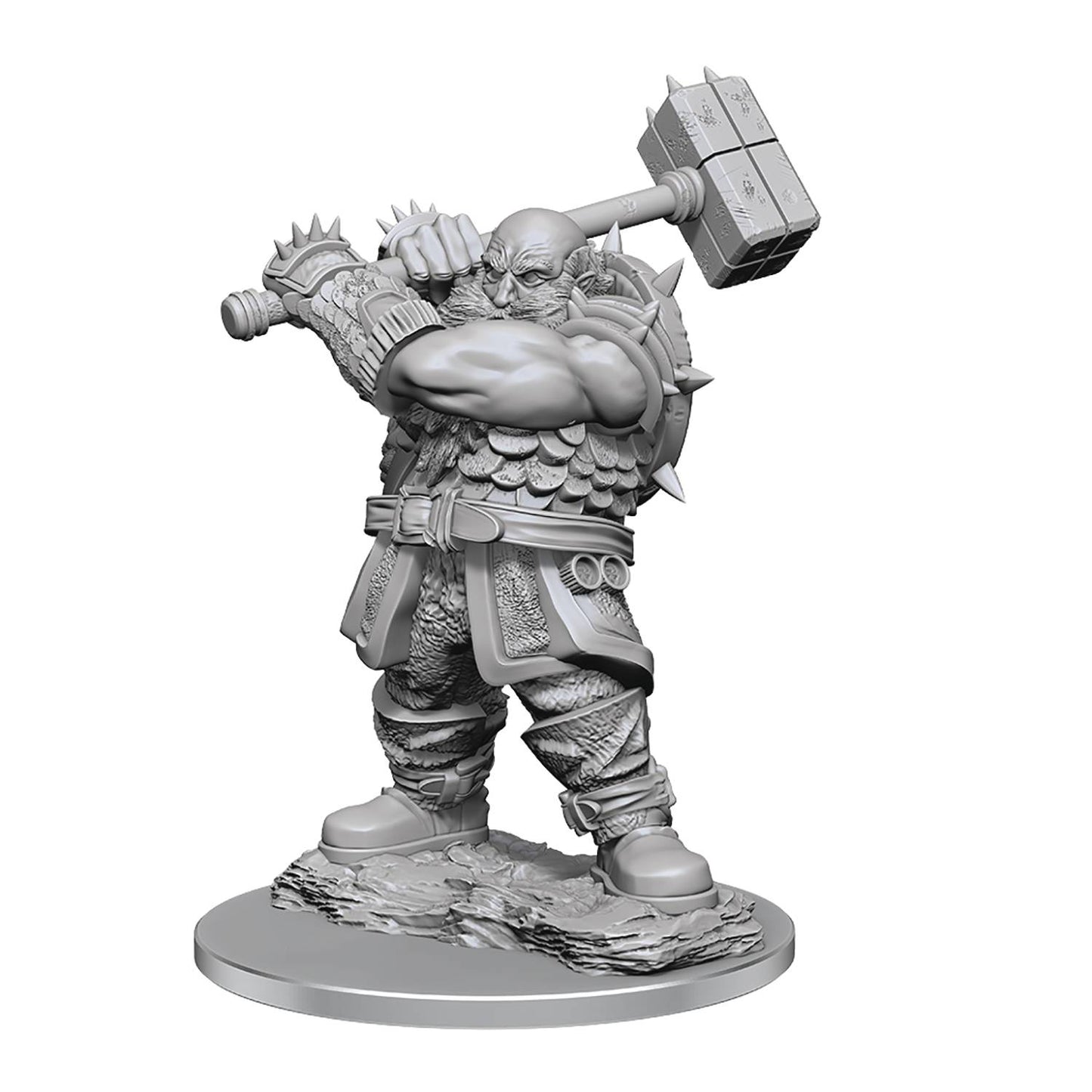D&D NOLZURS UNPAINTED MINI ENLARGED DUERGAR (MAY229225) (C: