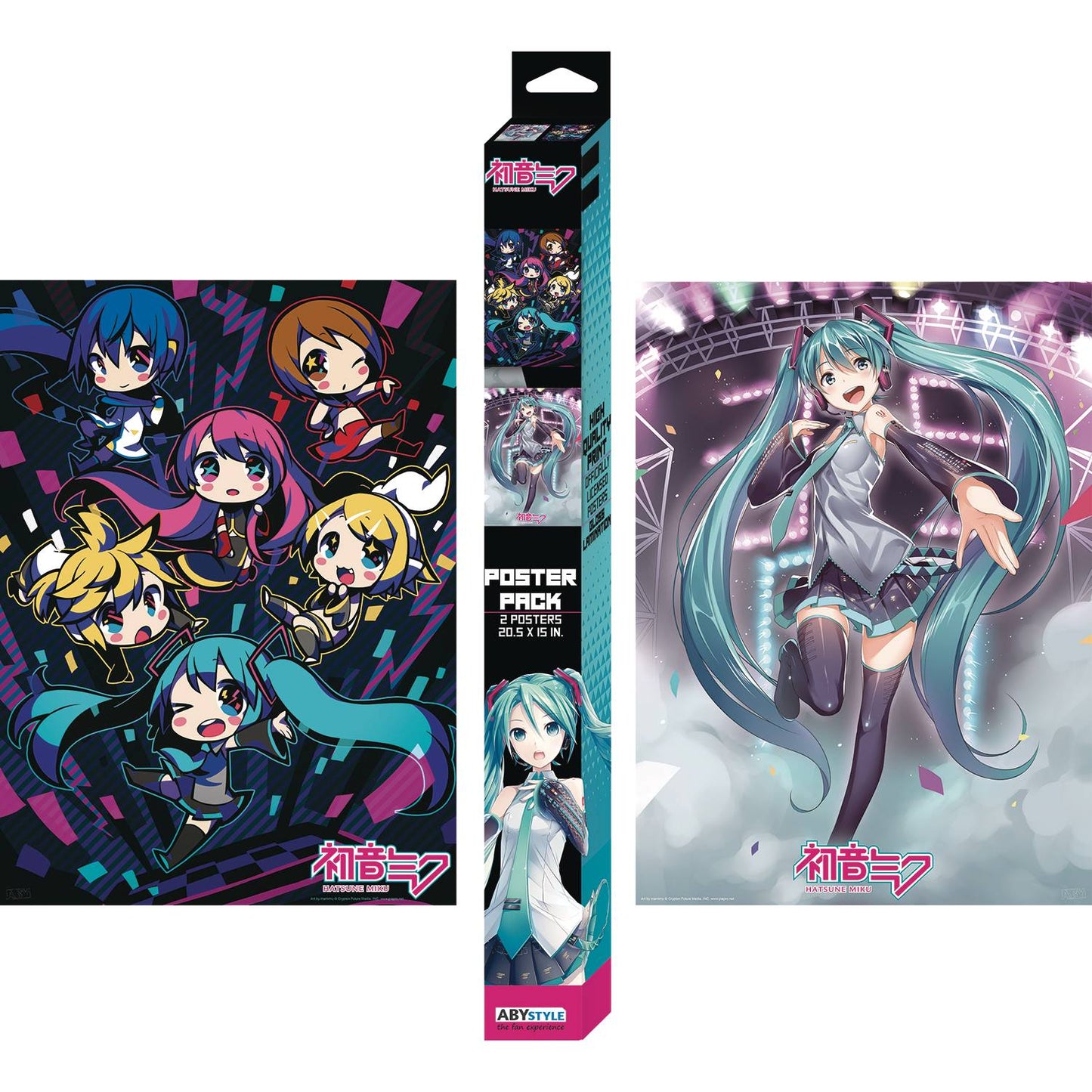 HATSUNE MIKU 2PC BOXED POSTER SET (MAY229608) (C: 1-1-2)