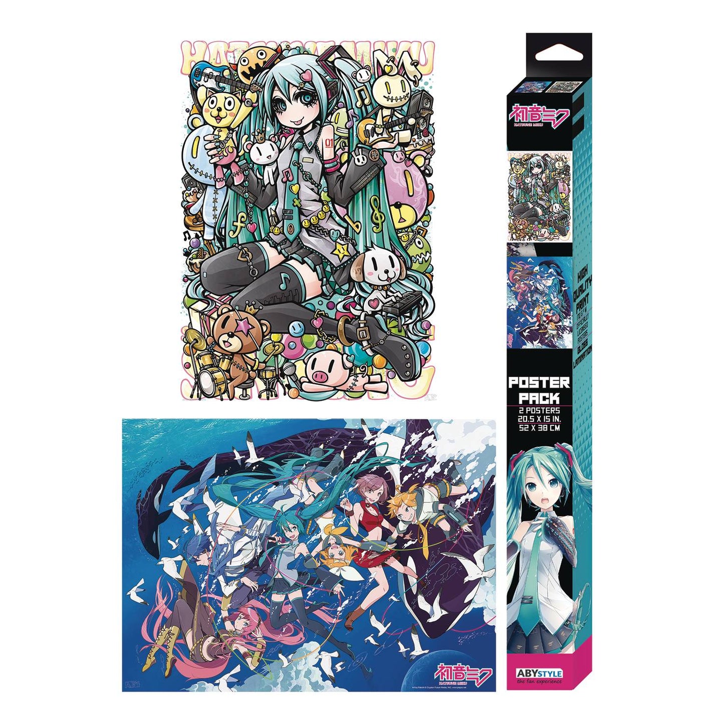 HATSUNE MIKU SERIES2 2PC BOXED POSTER SET (MAY229609) (C: 1-