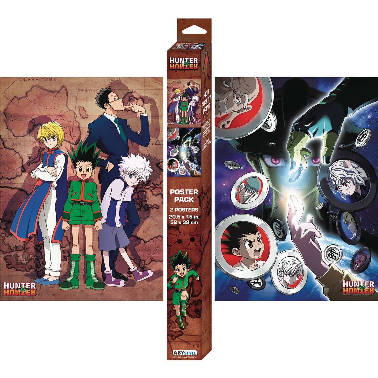 HUNTER X HUNTER 2PC BOXED POSTER SET (MAY229610) (C: 1-1-2)
