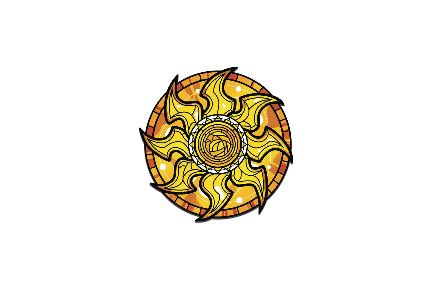 MTG STAINED GLASS PLAINS LTD ED AR PIN (JUN228596) (C: 1-1-2