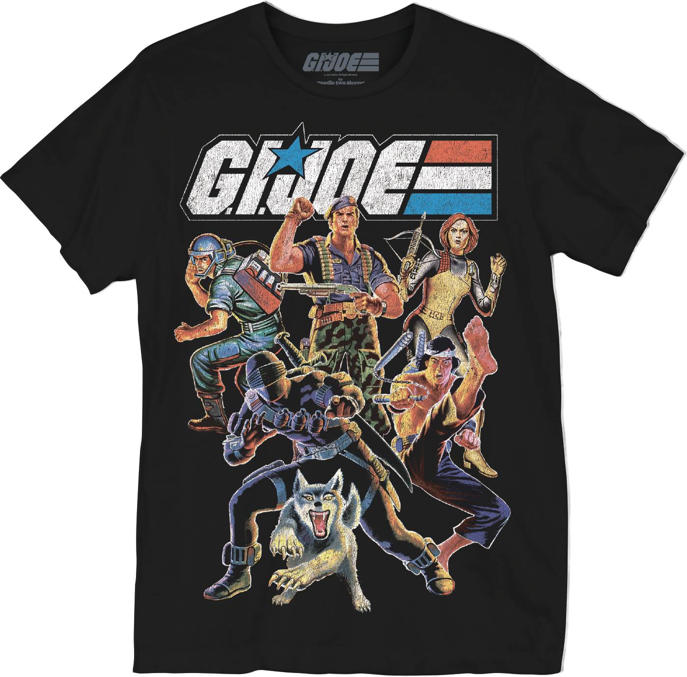 GI JOE ATTACK MOOD BLK T/S SM (C: 1-1-2)