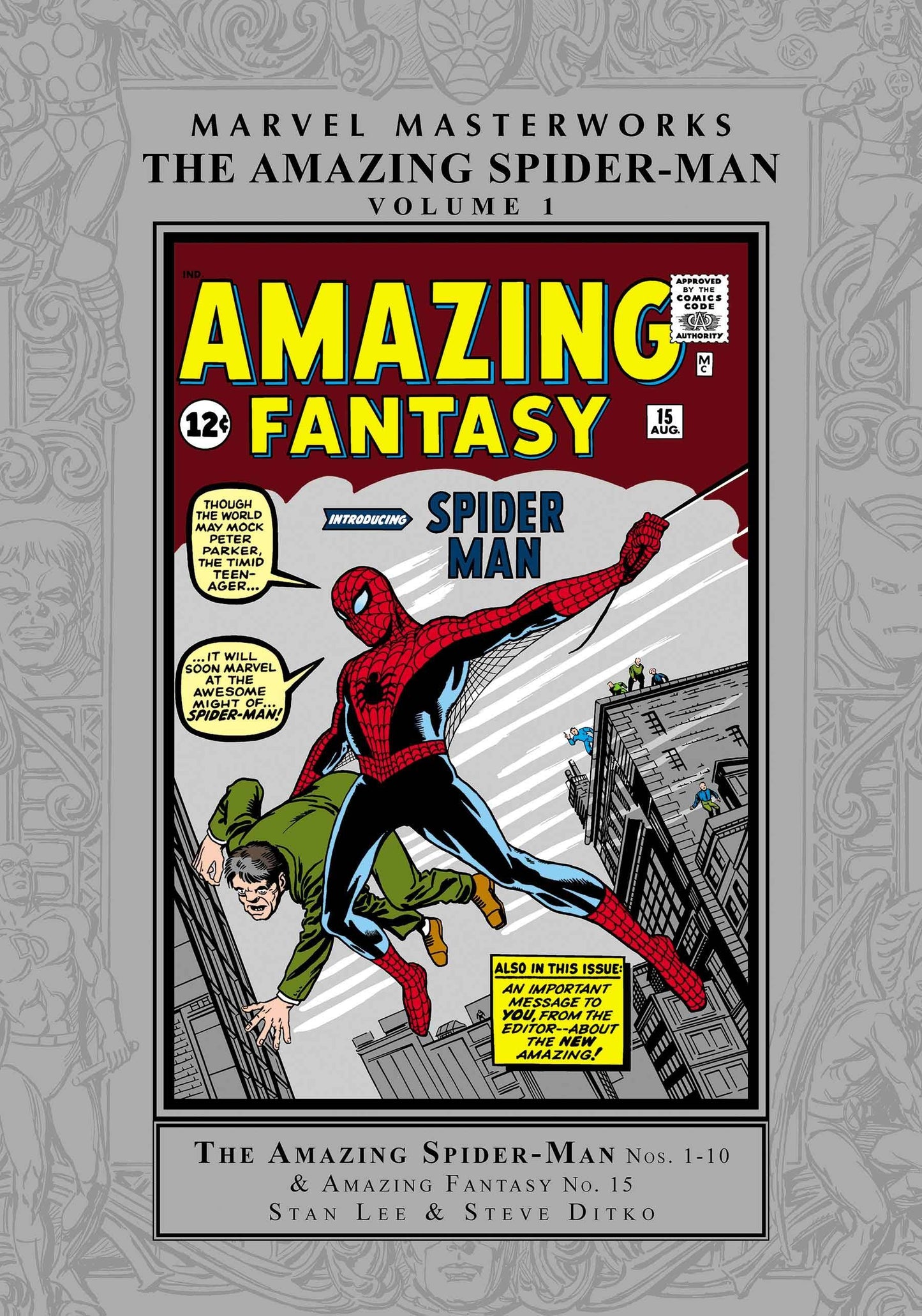 MMW AMAZING SPIDER-MAN HC VOL 01 (REMASTERWORKS)