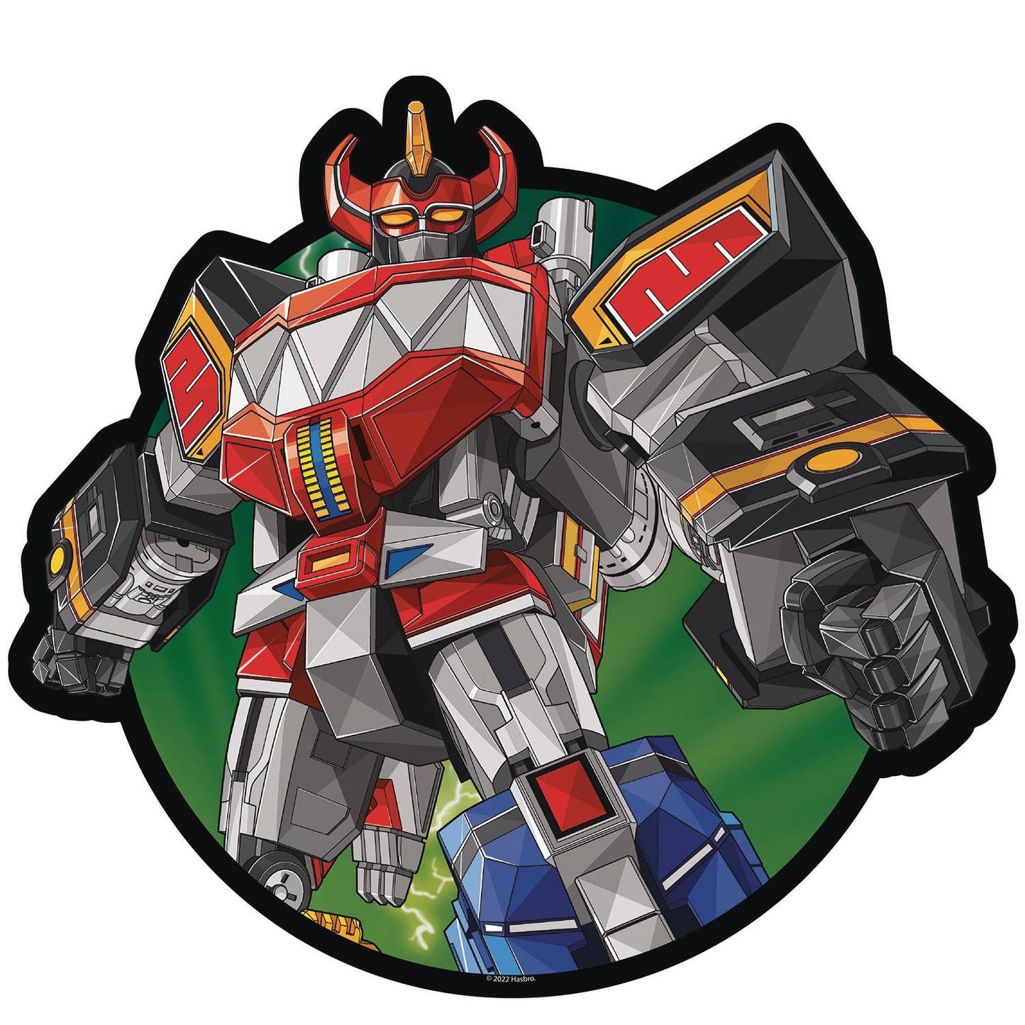 POWER RANGERS MEGAZORD DIE CUT MOUSE PAD (NET) (JUL228410) (