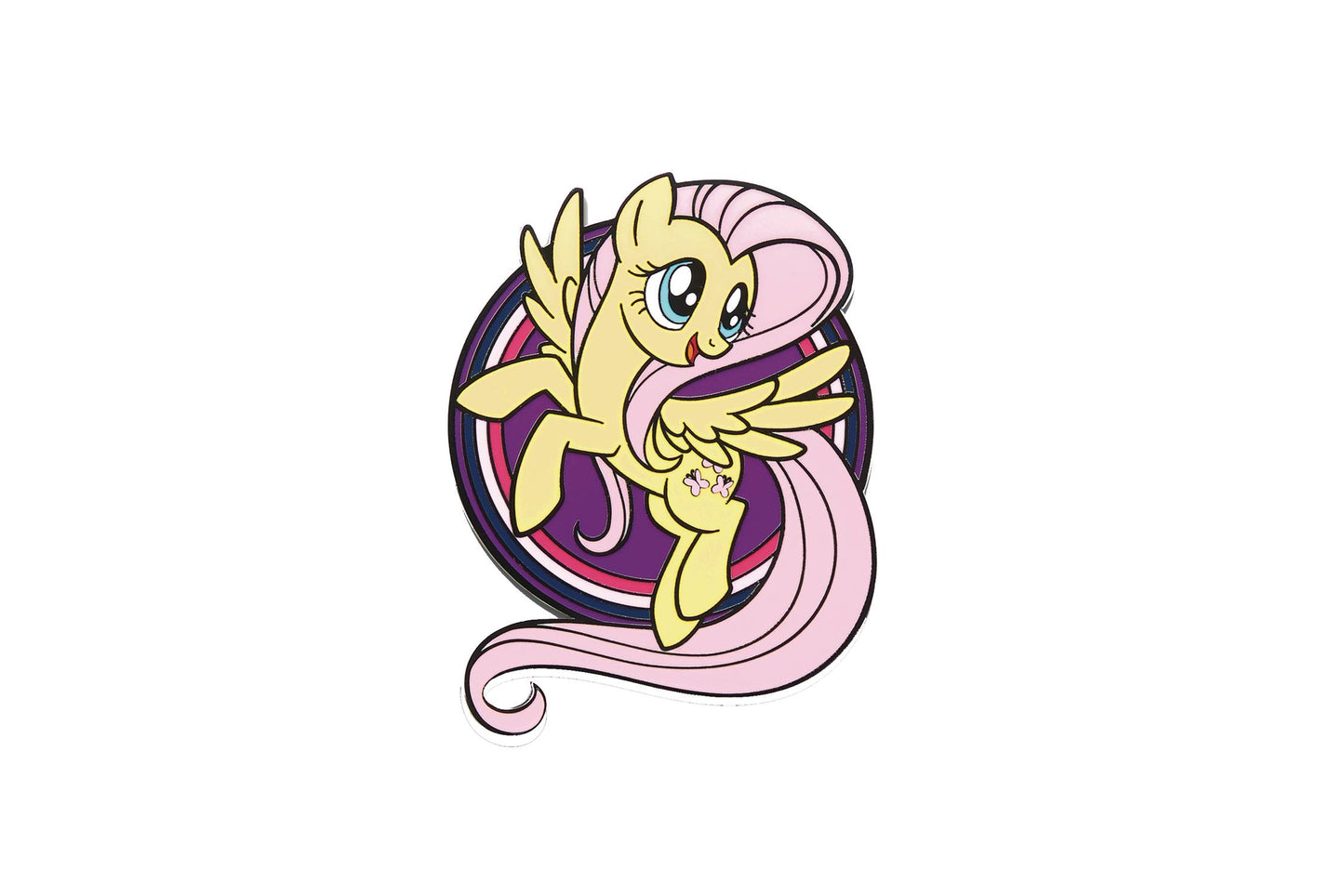 MY LITTLE PONY FLUTTERSHY AR ENAMEL PIN (JUL228755) (C: 1-1-