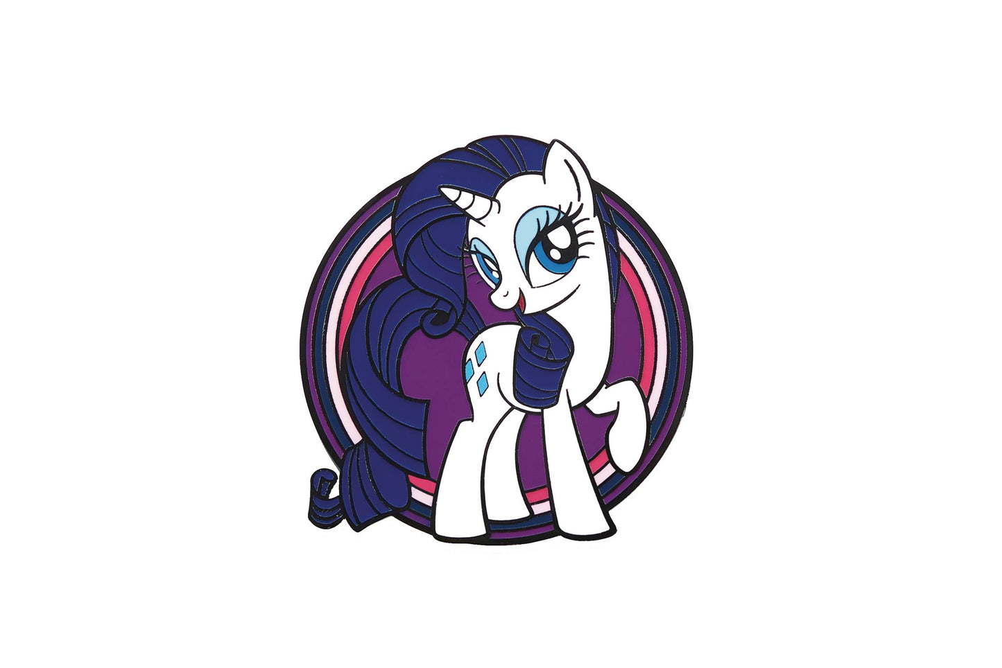 MY LITTLE PONY RARITY AR ENAMEL PIN (JUL228758) (C: 1-1-2)