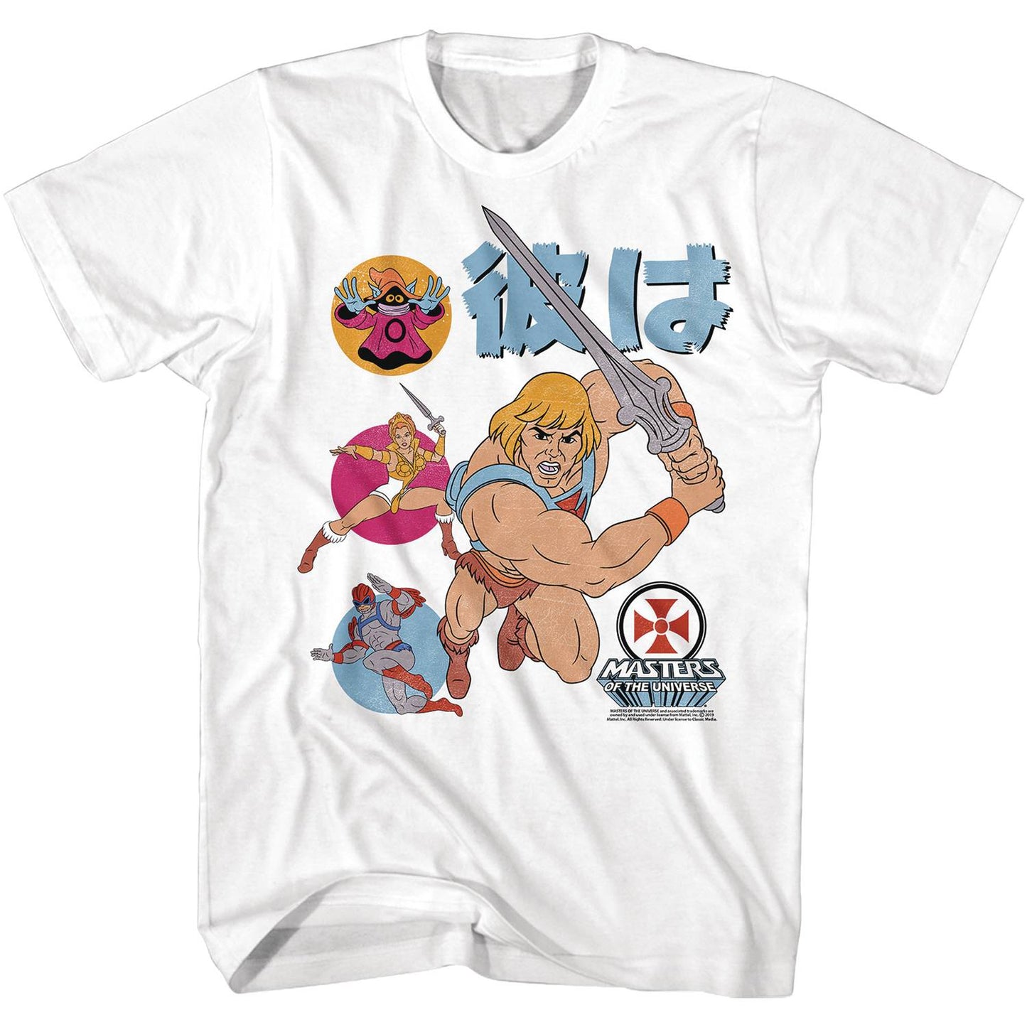 MASTERS OF THE UNIVERSE HE-MAN JAPAN T/S MED (C: 1-1-2)