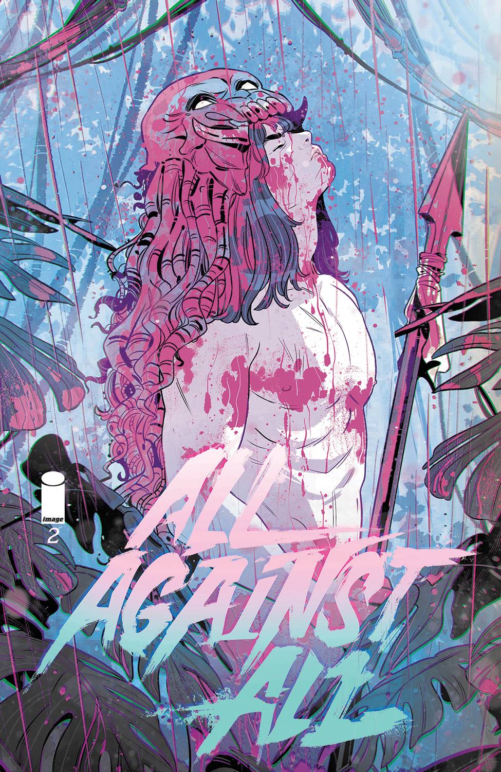 ALL AGAINST ALL #2 (OF 5) CVR C 25 COPY INCV VECCHIO