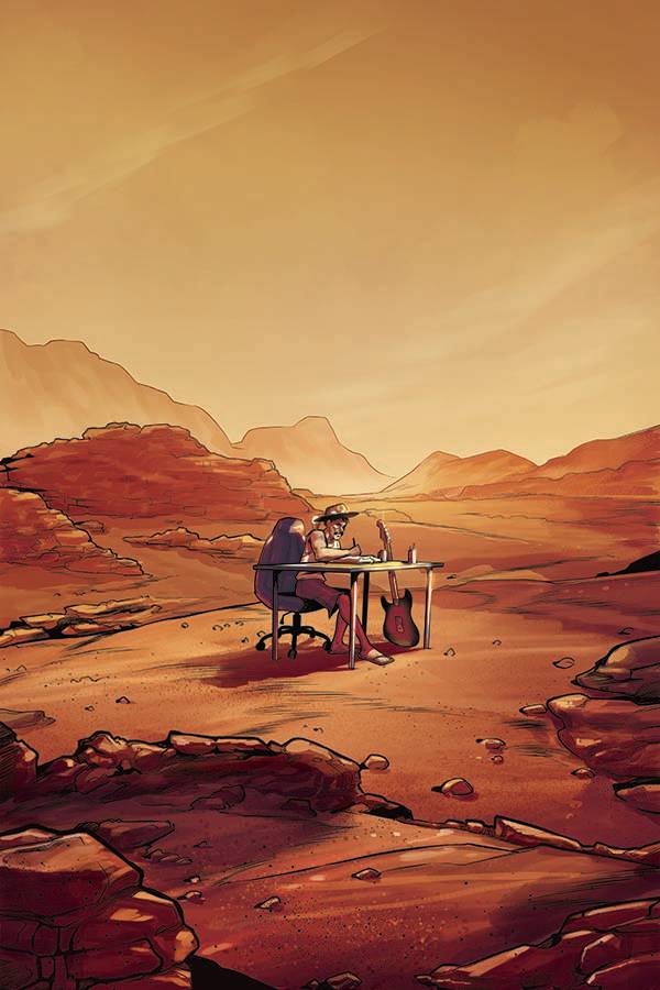 TRAVELING TO MARS #3 CVR F 20 COPY PINTI VIRGIN INCV (MR)