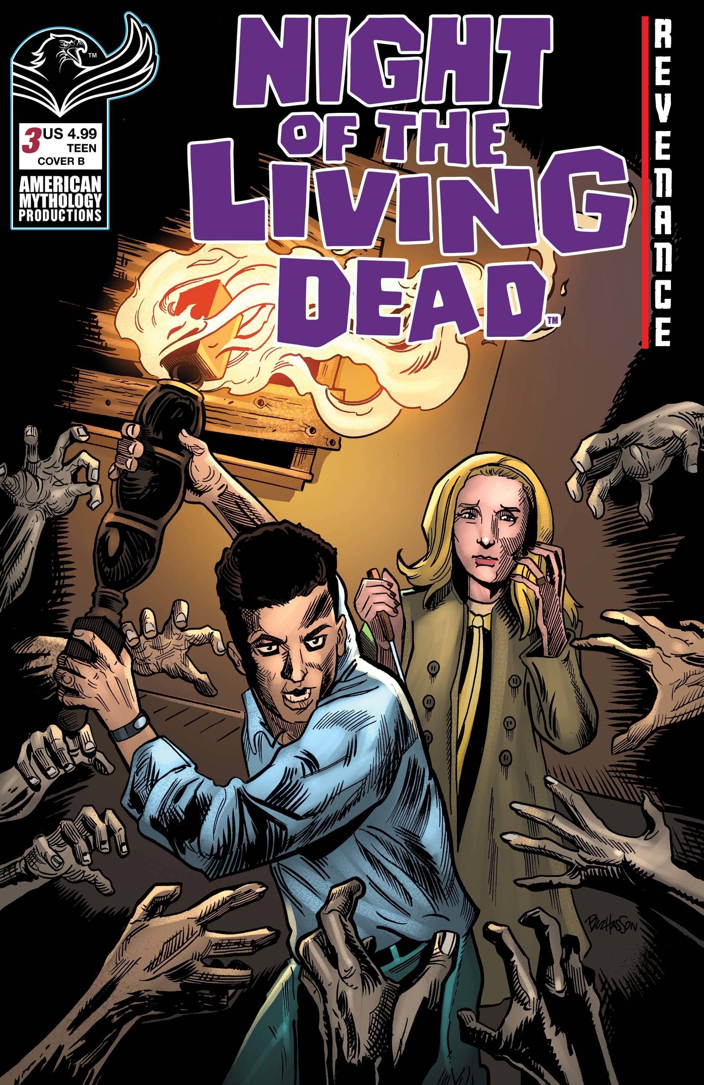 NIGHT OF THE LIVING DEAD REVENANCE #3 CVR B CORPSE CREW (C: