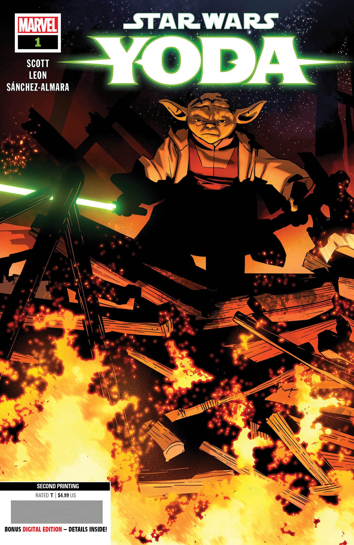 STAR WARS: YODA 1 LEON 2ND PRINTING VARIANT