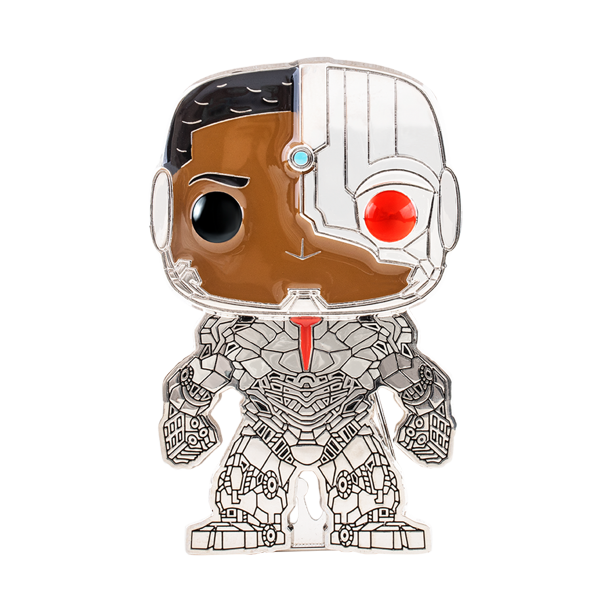 Funko Pop! Pins: Justice League- Cyborg Enamel Pin