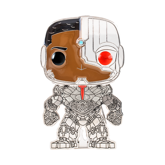 Funko Pop! Pins: Justice League- Cyborg Enamel Pin