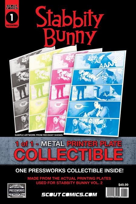 PRESSWORK PRINTER PLATE STABBITY BUNNY VOLUME 2