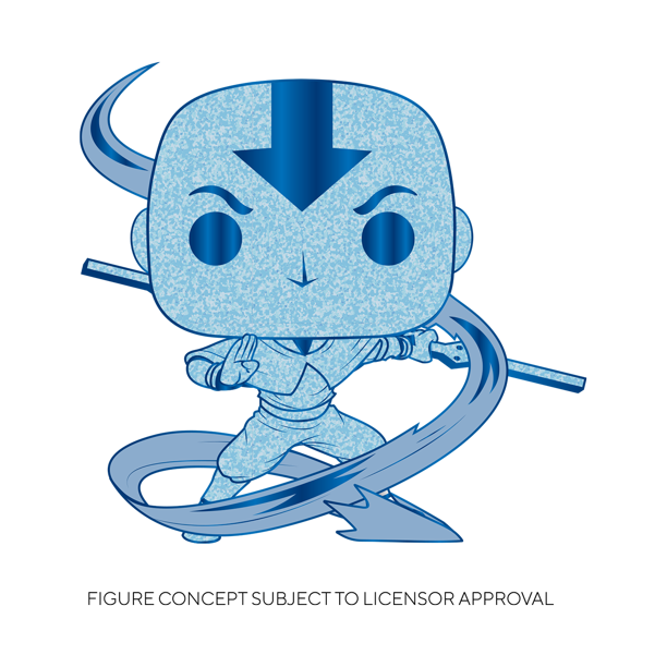 Funko Pop! Pins: Avatar- Aang Chase Enamel Pin