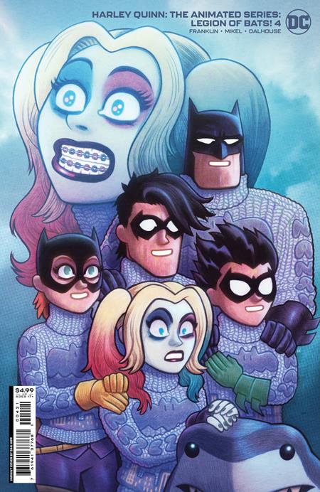 HARLEY QUINN THE ANIMATED SERIES LEGION OF BATS #4 (OF 6) CVR B DAN HIPP CARD STOCK VAR (MR)