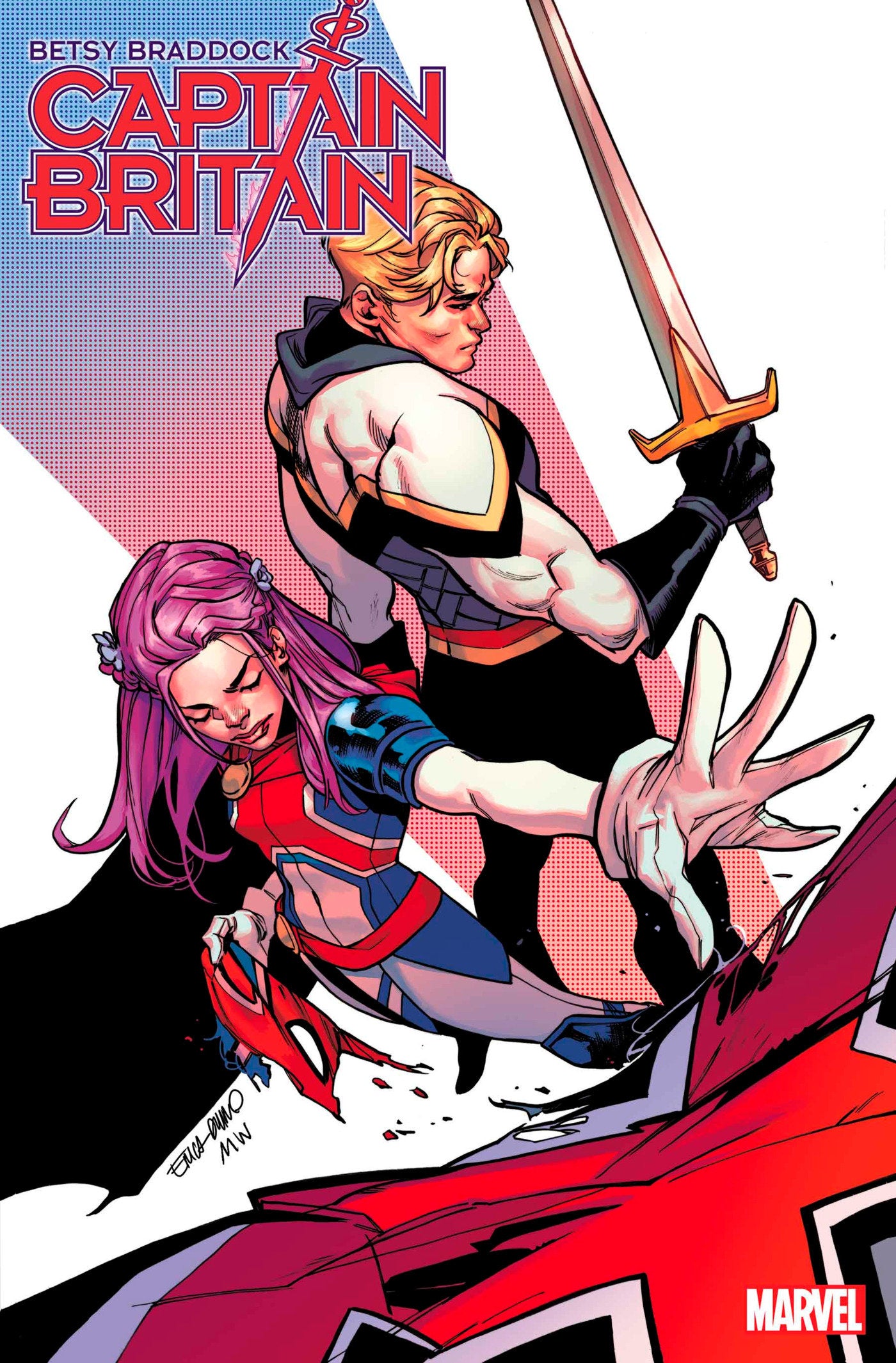 BETSY BRADDOCK: CAPTAIN BRITAIN 1 D'URSO VARIANT