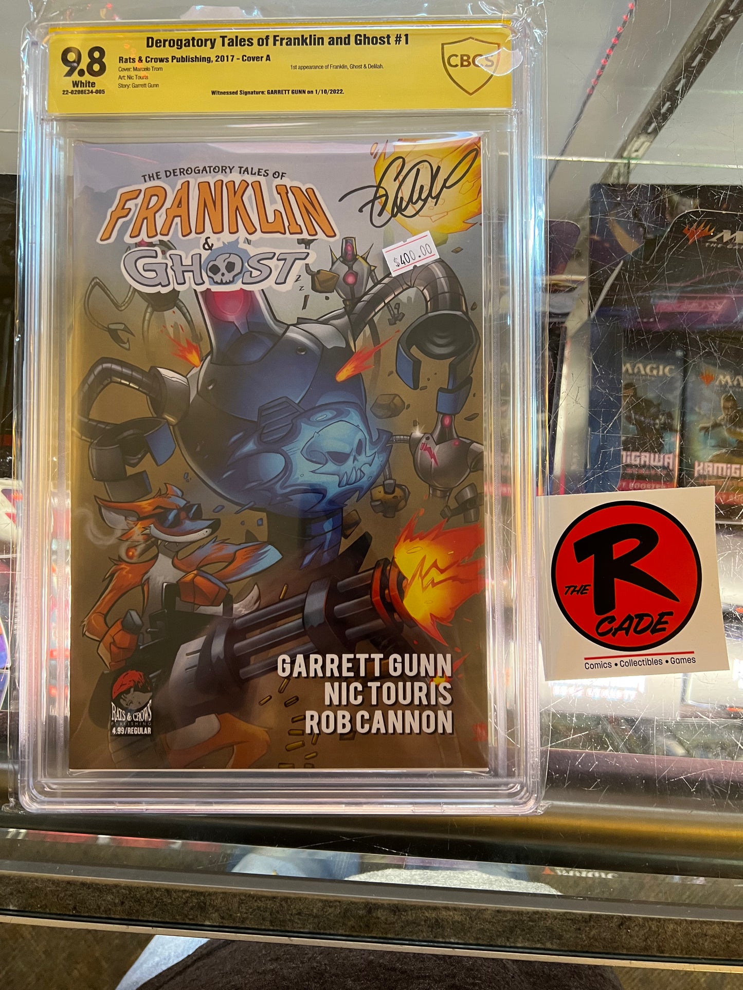 The Derogatory Tales of Franklin and Ghost # 1 CBCS 9.8 SS