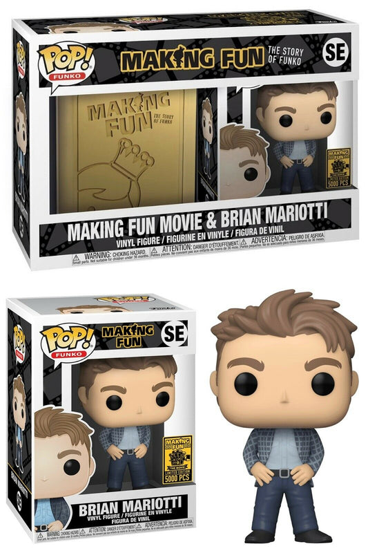 Funko Pop! The Making Fun Movie and  Brian Mariotti Limited 5000 pcs