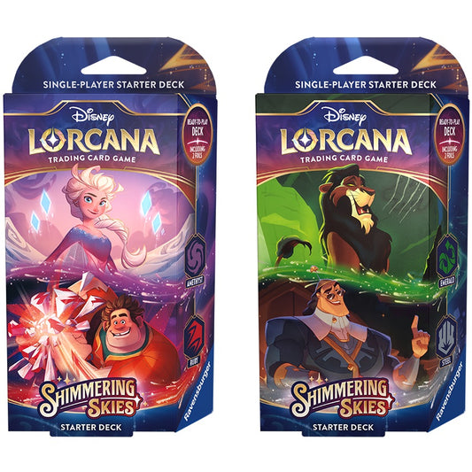 Disney Lorcana TCG: Shimmering Skies - Starter Deck